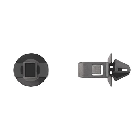 Disco Blk Grille Moulding Clips 13mm Hole 12mm Stem L PK15 15294PK