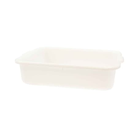 Tablecraft Food Storage Box, Wht Hdpe, 21"X16"X5" 1529N