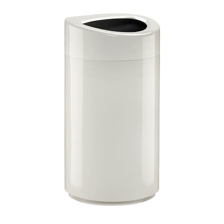 Safco 14 gal. Trash Can, Open 9921WH