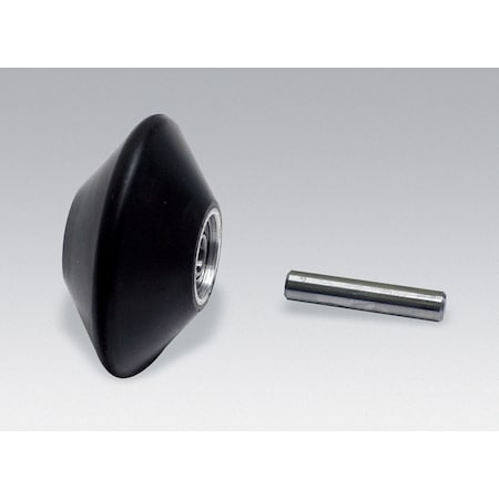 Dynabrade Cntct Whl Assmbly, 2" dia.x1"Wx5/8" ID 15347