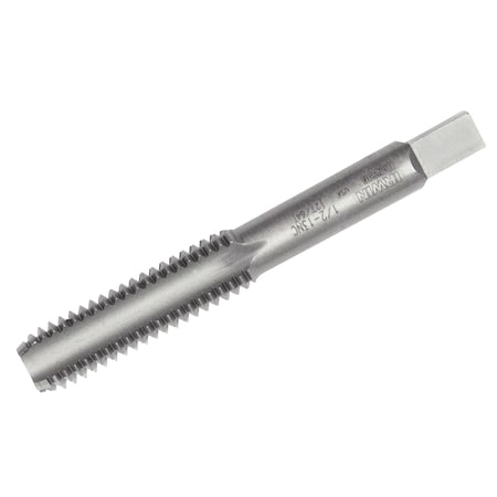 Irwin Straight Flute Tap, 1/2"-13, Bottoming, 4 Flutes 1544
