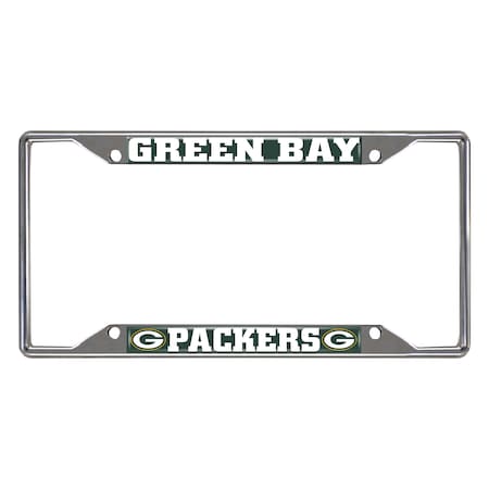 FANMATS NFL Green Bay Packers Metal License Plate Frame 15532