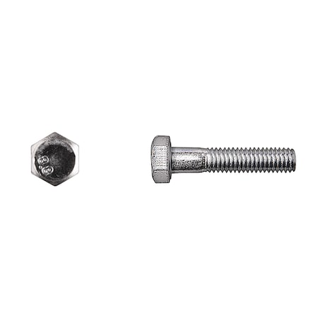 Disco Class 8.8, M8-1.25 Hex Head Cap Screw, Zinc Plated Steel, 35 mm L 15588PK10