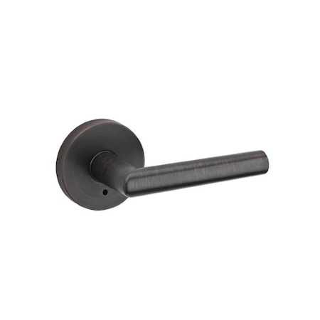 Kwikset Milan Round Privacy Door Lock w/6AL Latc 730MILRDT-11P