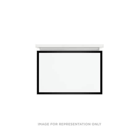 Robern Profiles, 24X15X18, Plu, S Wht, M Blk VP24H2D18P19N83