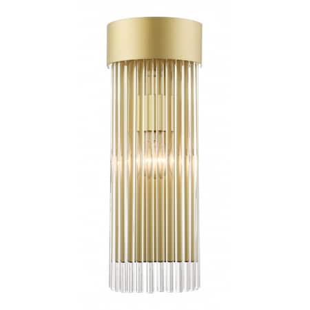 Livex Lighting Soft Gold Sconce, 1 Light 15711-33