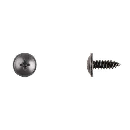 Disco Blk Phil Truss Trim Screws 6.5-1.81X18mm 16mm Hd OD PK25 15752PK