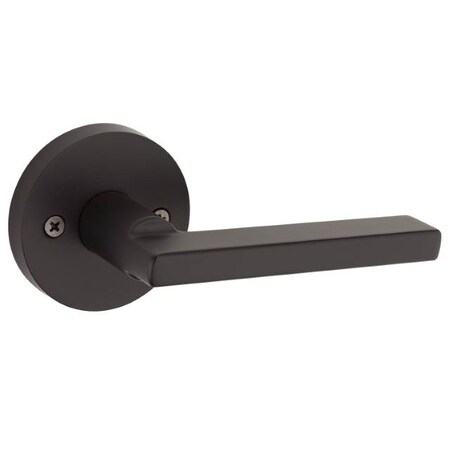 Kwikset Halifax Round Single Dummy Lock Iron Bla 157HFLRDT-514