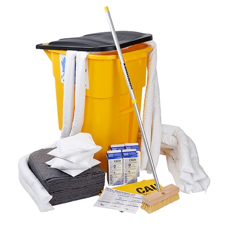 Wyk Spill Kit, Universal, 55 gal. Tilt Cart 1593