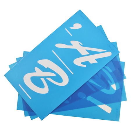 Westcott Stencils, Brush 4" 15938