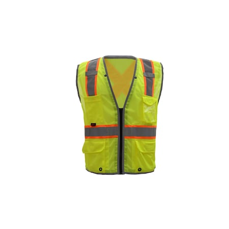 Gss Safety Hype-Lite Class 2 Safety Vest w/Rflctn 1601-2XL
