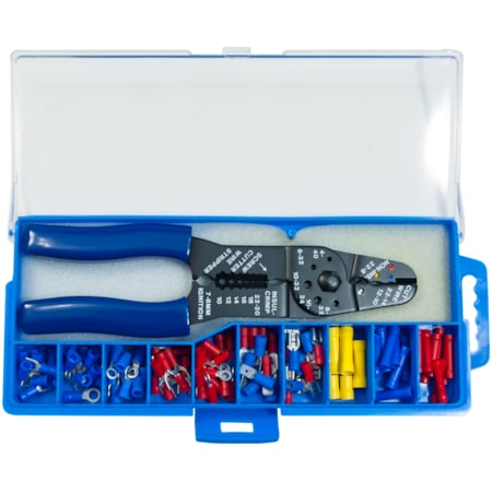 Quickcable Pvc Solderless Terminal Kit, w/Tool 160903-360-001