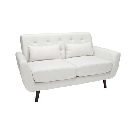 Ofm Loveseat, Beige Fabric 161-FLS2-BGE