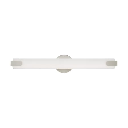 Livex Lighting Lund LED Brushed Nickel ADA Bath Vanity 16363-91