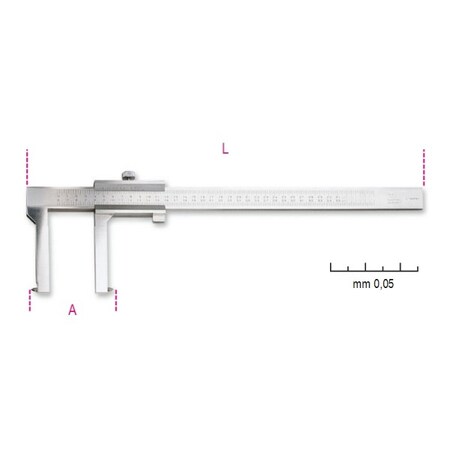 Beta Sliding Gauge for Brake Drum 016500060