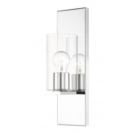 Livex Lighting Polished Chrome Sconce, 1 Light 16551-05