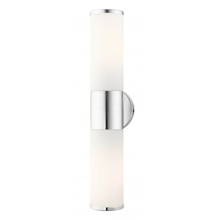 Livex Lighting Polished Chrome ADA Vanity Sconce, 2 Ligh 16562-05