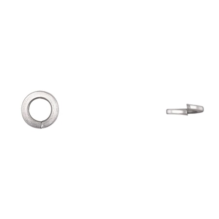 Disco Split Lock Washer, For Screw Size 8 mm Bright Zinc Plated Finish 1662PK