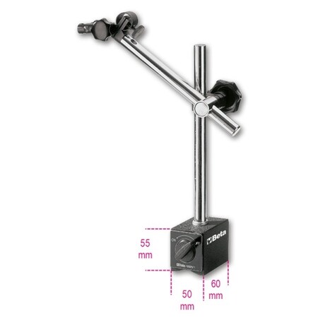 Beta Magnetic Base, 65mm x 50mm x 55mm 016620800