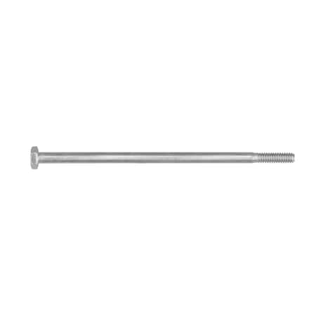 Disco Grade 5, 1/4"-20 Hex Head Cap Screw, Zinc Plated Steel, 5-1/2 in L 16647PK