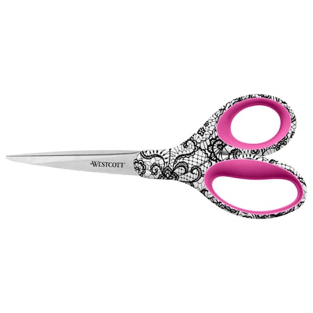 Westcott Scissors, 8" Lace Fashion Scissor 16660