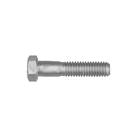 Disco Grade 5, 3/8"-16 Hex Head Cap Screw, Zinc Plated Steel, 1-3/4 in L 16661PK