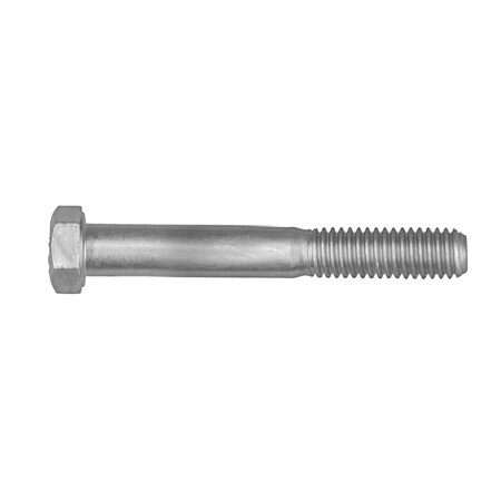Disco Grade 5, 3/8"-16 Hex Head Cap Screw, Zinc Plated Steel, 2-3/4 in L 16662PK