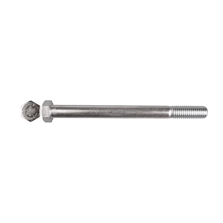 Disco Grade 5, 1/2"-13 Hex Head Cap Screw, Zinc Plated Steel, 6 in L 16687PK