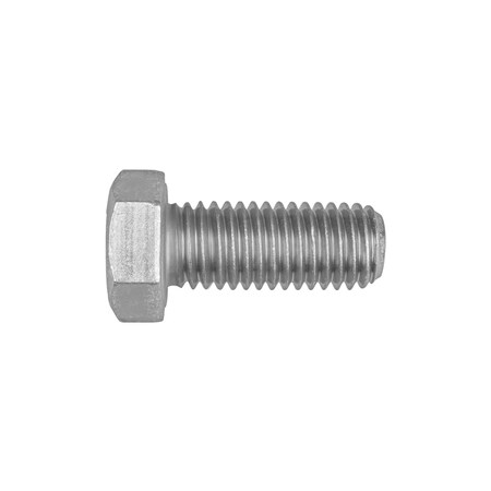 Disco Grade 5, 5/8"-11 Hex Head Cap Screw, Zinc Plated Steel, 1-1/2 in L 16705PK