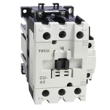 Noark Contactor 24Vac 1No+1Nc Aux CU-40LS-B62C