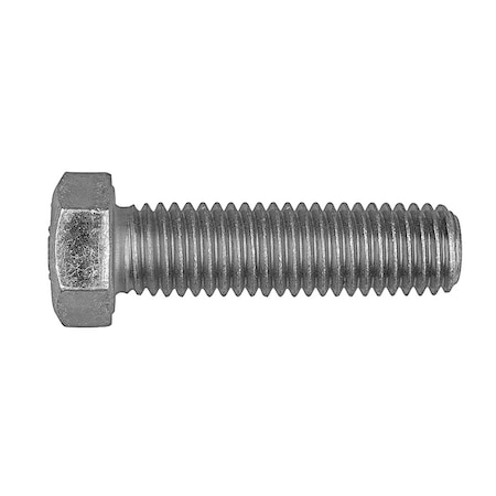 Disco Grade 5, 3/4"-10 Hex Head Cap Screw, Zinc Plated Steel, 2-1/2 in L 16724PK