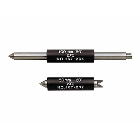 Mitutoyo Micrometer, Screw Thread, Stndr, 6", 55 deg. 167-288