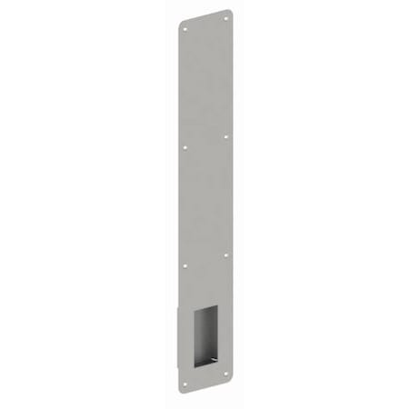 Hager Satin Chrome Pull 16R26D 009524