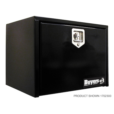 Buyers Products 15x13x18 Inch Black Steel Underbody Truck Box 1703321