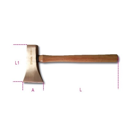Beta Spark-Proof Axe, 145mm x 82mm 017030082