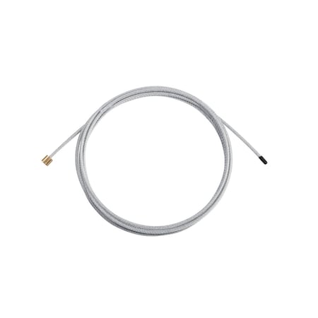 Brady Cable Lockout, 1/8" Dia., 8 ft L, Clear 170408