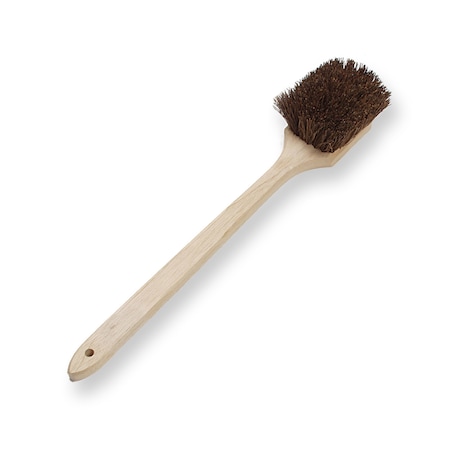 Malish Scrub Brush, Utility, Brown, 20 in L Overall, 12 PK 170440
