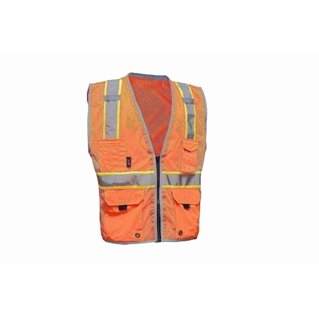 Gss Safety Class E Two Tone Rain Pants, 150D with PU Coating, Lime, Size S/M 6715-S/M