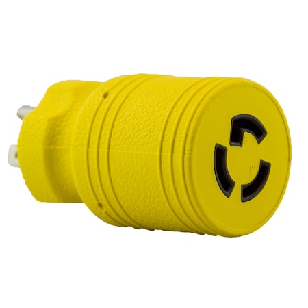 Ericson Adapter Nema L5-15P To 5-20C, Yllw Wrng 1705