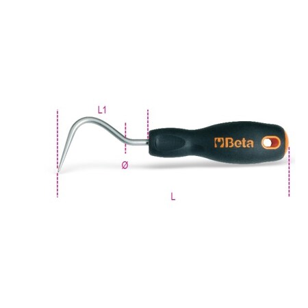 Beta Hook Bit for General Use 017160025