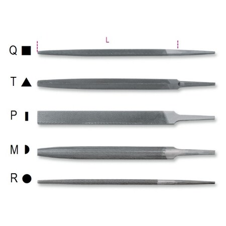 Beta Second Cut File, 10" 017180043
