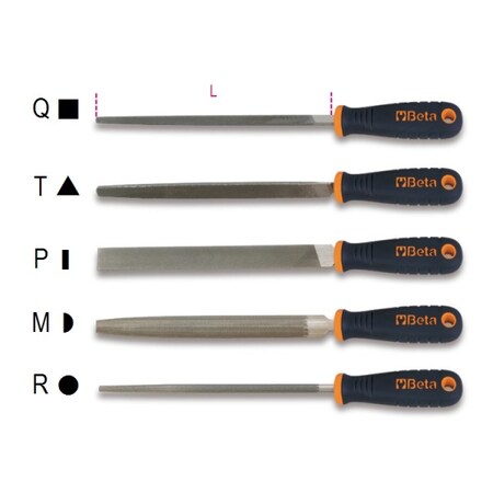 Beta Second Cut File, 10" 017190077