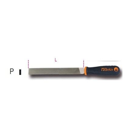 Beta Second Cut File, 6" 017190025
