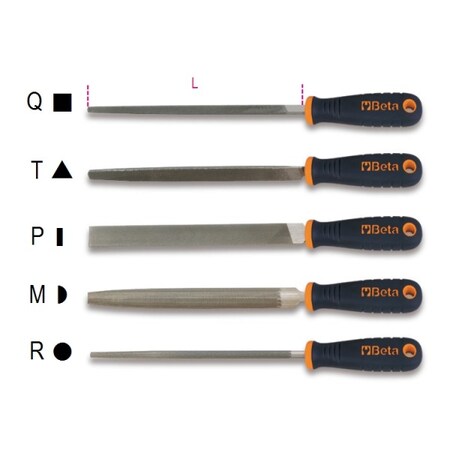 Beta Bastard Cut File, 10" 017190243