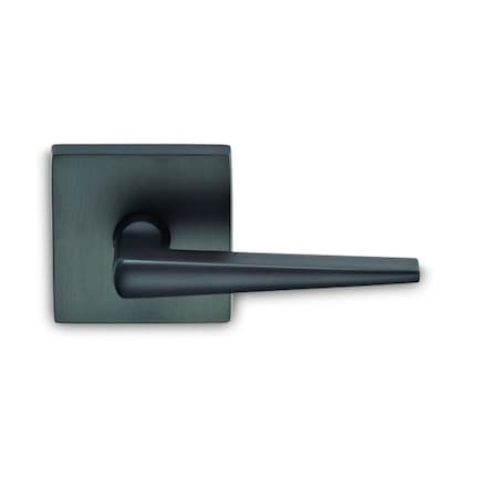 Omnia Lever Square Rose Pass 2-3/8" BS T 1-3/8" Door Oil Rubbed Bronze 171 171S/00.PA10B