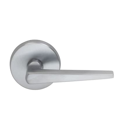 Omnia Lever Privacy 2-3/4" Backset, T Strike, 1-3/8" Door Satin Chrome 171 171/00A.PR3