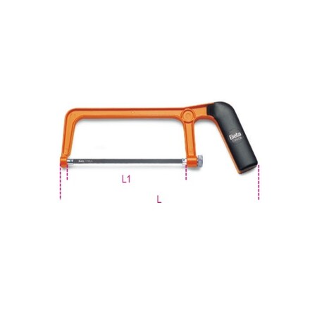 Beta Mini Hacksaw Frame 017250010