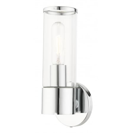 Livex Lighting Polished Chrome ADA Single Sconce, 1 Ligh 17281-05