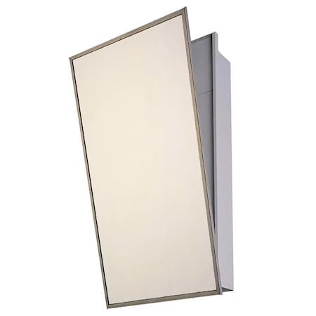 Ketcham 16" x 30" Accessible Surface Mounted SS Framed Medicine Cabinet 173-HCSM