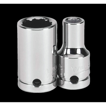 Williams 1/4" Drive, 7/32" SAE Socket, 12 Points, Standard , 7/32, 1/4" Dr. 30207-TH